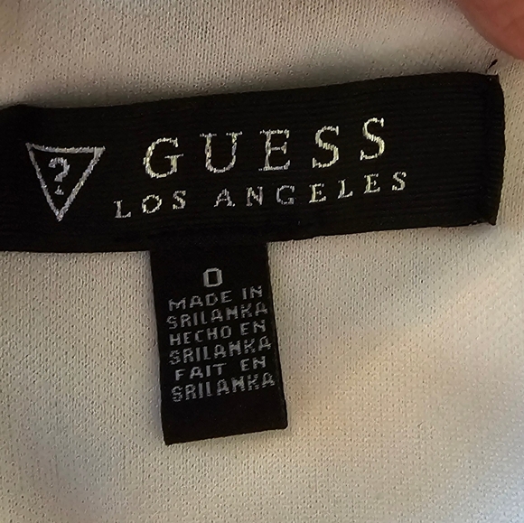 GUESS Women's Coral Multi Floral Print Halter Keyhole Lined Sheath Dress, Size 0 - Picture 11 of 13